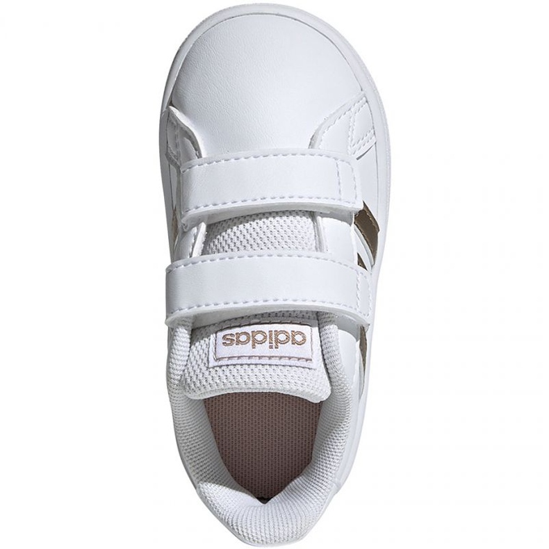 Zapatillas adidas Grand Court I Jr EF0116 blanco 1