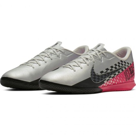 Zapatos de interior Nike Mercurial Vapor 13 Academy Neymar Ic M AT7994-006 gris plata 3