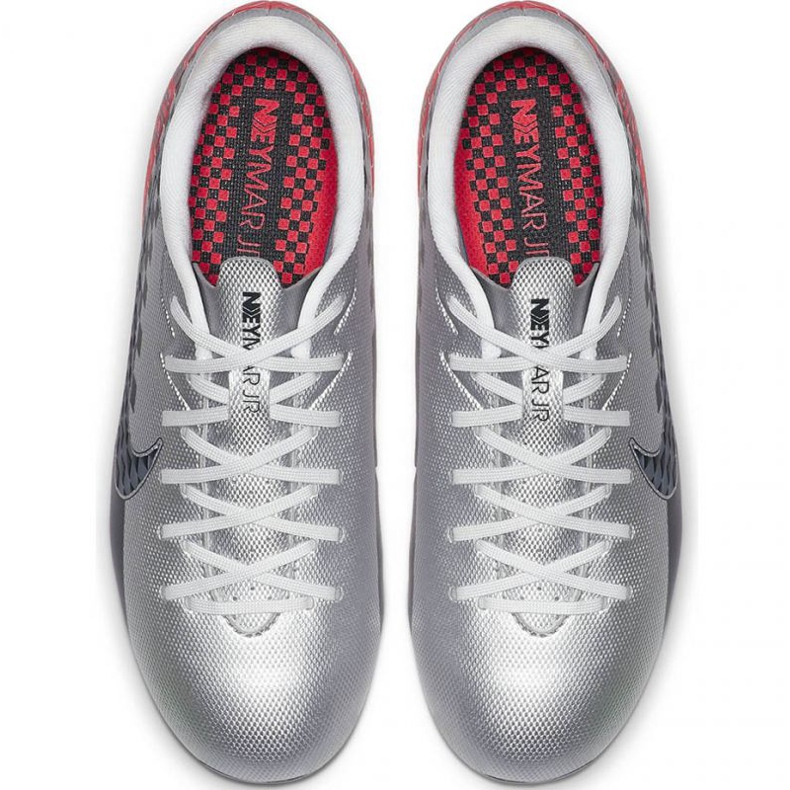 Calzado de fútbol Nike Mercurial Vapor 13 Academy Neymar FG / MG Jr AT8125-006 gris gris 1