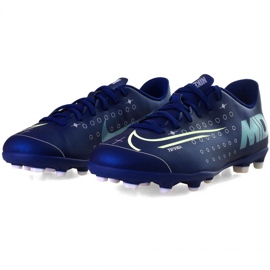 Calzado de fútbol Nike Mercurial Vapor 13 Club Mds FG / MG Jr CJ1148 401 azul marino azul marino 2