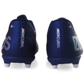 Calzado de fútbol Nike Mercurial Vapor 13 Club Mds FG / MG Jr CJ1148 401 azul marino azul marino 4