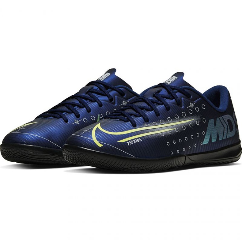 Calzado de fútbol Nike Mercurial Vapor 13 Academy Mds Ic Jr CJ1175 401 azul marino azul 1