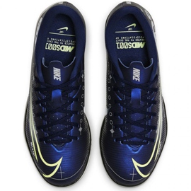 Calzado de fútbol Nike Mercurial Vapor 13 Academy Mds Ic Jr CJ1175 401 azul marino azul 3