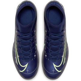 Zapatos de interior Nike Mercurial Superfly 7 Club Mds Ic Jr BQ5417-401 azul marino azul 1