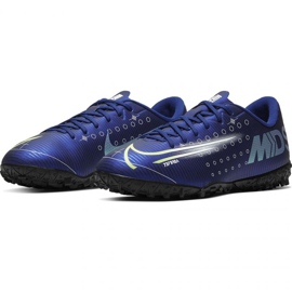 Calzado de fútbol Nike Mercurial Vapor 13 Academy Mds Tf M CJ1306 401 azul marino azul 2