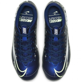 Calzado de fútbol Nike Mercurial Vapor 13 Academy Mds FG / MG Jr CJ0980 401 azul marino azul marino 1 Calzado de fútbol Nike Mercurial Vapor 13 Academy Mds FG / MG Jr CJ0980 401 azul marino azul marino 1
