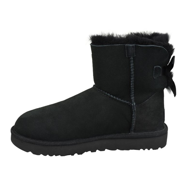 Ugg Mini Bailey Bow Ii W 1016501-BLK Zapatos negro 1 Ugg Mini Bailey Bow Ii W 1016501-BLK Zapatos negro 1