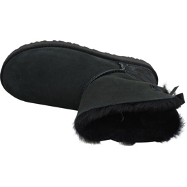 Ugg Mini Bailey Bow Ii W 1016501-BLK Zapatos negro 2