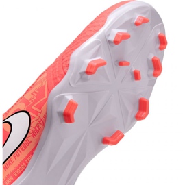 Zapatos de fútbol Nike Phantom Venom Academy Fg Jr AO0362 810 naranja naranjas y tintos 5