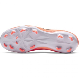 Zapatos de fútbol Nike Phantom Venom Academy Fg Jr AO0362 810 naranja naranjas y tintos 6