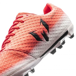 Botas de fútbol adidas Messi 16.1 Fg Jr BA9142 multicolor naranjas y tintos 3