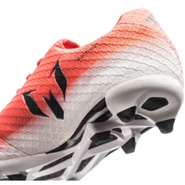 Botas de fútbol adidas Messi 16.1 Fg Jr BA9142 multicolor naranjas y tintos 4