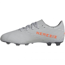 Botas de fútbol adidas Nemeziz 19.4 FxG Jr EF8305 multicolor gris 2