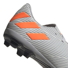 Botas de fútbol adidas Nemeziz 19.4 FxG Jr EF8305 multicolor gris 4