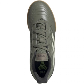 Botas de fútbol adidas Predator 19.4 In Jr EF8224 verde verde 1