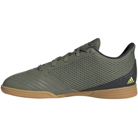 Botas de fútbol adidas Predator 19.4 In Jr EF8224 verde verde 2