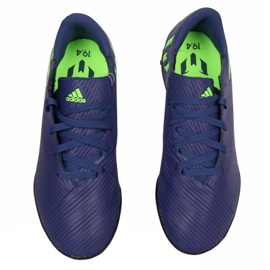 Zapatillas Adidas Nemeziz Messi 19.4 Tf Jr EF1818 azul marino azul marino 2