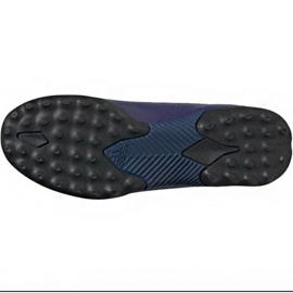 Botas de fútbol adidas Nemeziz Messi 19.3 Tf Jr EF1811 negro azul marino 6