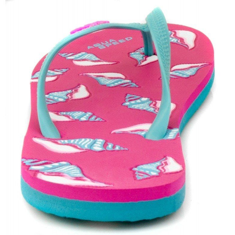 Chanclas Aqua-Speed ​​Napoli W 40869-40875 azul rosado 1