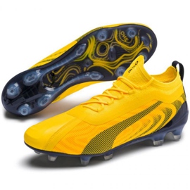 Botas de fútbol Puma One 20.1 Fg Ag Ultra M 105743 01 amarillo amarillos 3