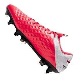 Calzado Nike Legend 8 Elite Sg Pro Ac M AT5900-606 multicolor naranjas y tintos 1