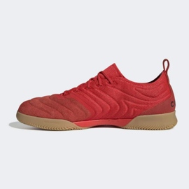 Zapatos de interior adidas Copa 20.1 In M G28623 rojo naranjas y tintos 1