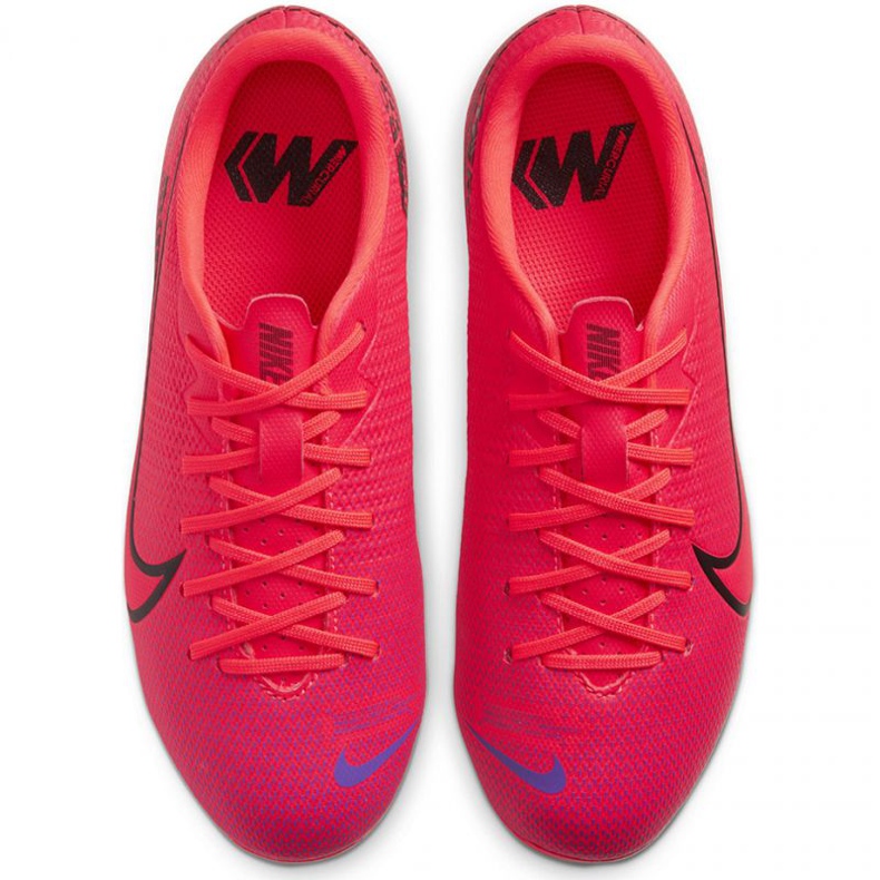 Zapatos de fútbol Nike Mercurial Vapor 13 Academy FG / MG Jr AT8123-606 rojo naranjas y tintos 1 Zapatos de fútbol Nike Mercurial Vapor 13 Academy FG / MG Jr AT8123-606 rojo naranjas y tintos 1