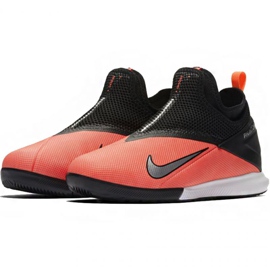 Zapatos de interior Nike Phantom Vsn 2 Academy Df Ic Jr CD4071-606 rojo naranjas y tintos 3