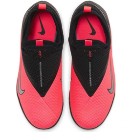 Zapatillas de fútbol Nike Phantom Vsn 2 Academy Df Tf Jr CD4078 606 rojo naranjas y tintos 1