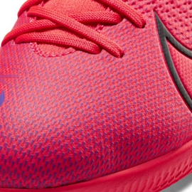 Zapatos de interior Nike Mercurial Superfly 7 Academy Ic Jr AT8135-606 rojo naranjas y tintos 3