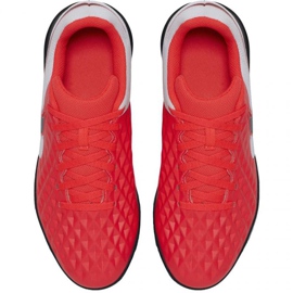 Zapatos de interior Nike Tiempo Legend 8 Club Ic Jr AT5882-606 multicolor naranjas y rojos 1