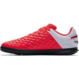 Zapatos de interior Nike Tiempo Legend 8 Club Ic Jr AT5882-606 multicolor naranjas y tintos 2