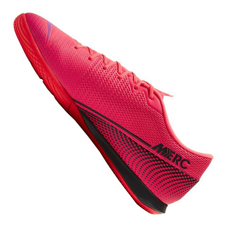Calzado Nike Vapor 13 Academy Ic M AT7993-606 rosa naranjas y rojos 1