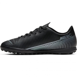 Zapatillas de fútbol Nike Mercurial Vapor 13 Club Tf Jr AT8177-010 negro negro 1