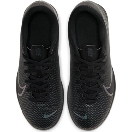 Zapatillas de fútbol Nike Mercurial Vapor 13 Club Tf Jr AT8177-010 negro negro 2