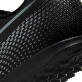 Zapatillas de fútbol Nike Mercurial Vapor 13 Club Tf Jr AT8177-010 negro negro 6
