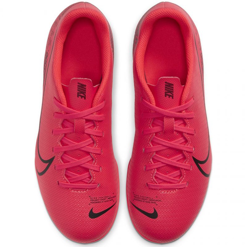 Zapatos de fútbol Nike Mercurial Vapor 13 Club FG / MG Jr AT8161-606 multicolor naranjas y rojos 1