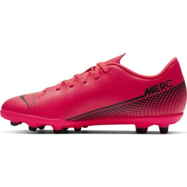 Zapatos de fútbol Nike Mercurial Vapor 13 Club FG / MG Jr AT8161-606 multicolor naranjas y tintos 2