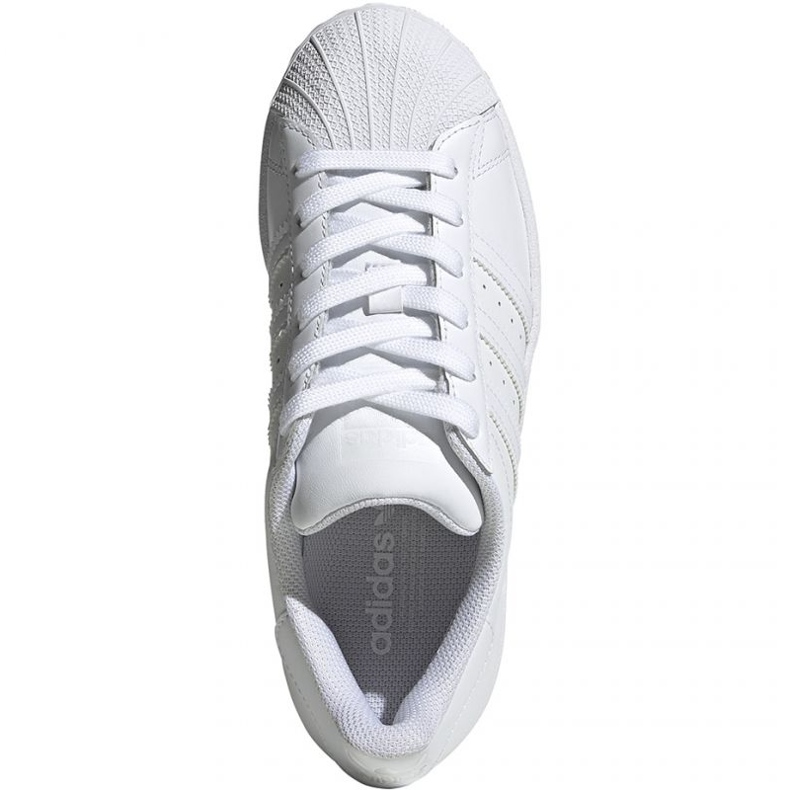 Zapatillas adidas Superstar J blancas para niños EF5399 blanco 1