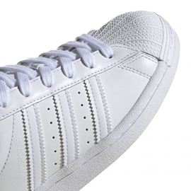 Zapatillas adidas Superstar J blancas para niños EF5399 blanco 3