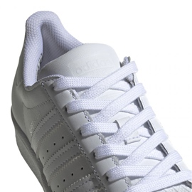 Zapatillas adidas Superstar J blancas para niños EF5399 blanco 4