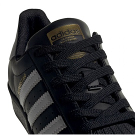 Zapatillas Adidas Superstar Jr EF5398 negro 4
