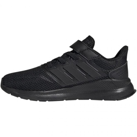 Zapatillas Adidas Runfalcon C Jr EG1584 negro 2