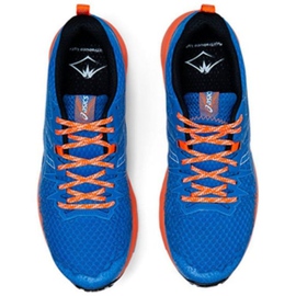 Zapatillas para correr Asics Fujitrabuco Lyte M 1011A700-400 azul naranja 2