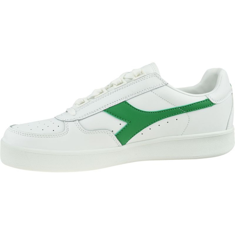 Zapatos Diadora B. Elite M 501-170595-01-C7373 blanco verde 1 Zapatos Diadora B. Elite M 501-170595-01-C7373 blanco verde 1
