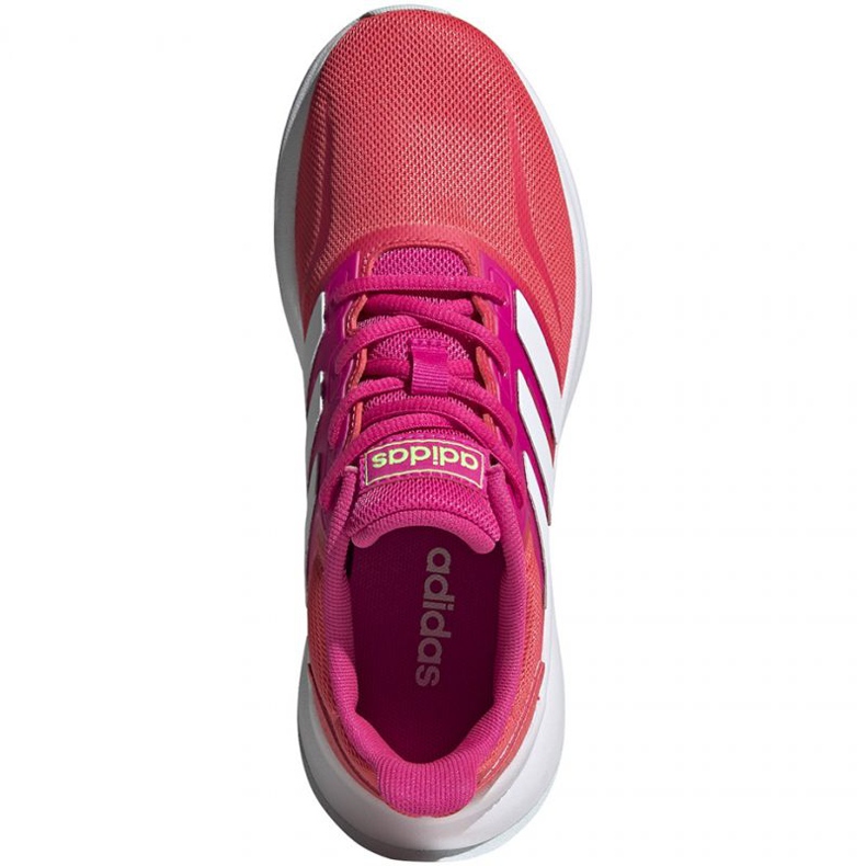 Zapatillas Adidas Runfalcon K Jr EG2550 rojo rosa 1