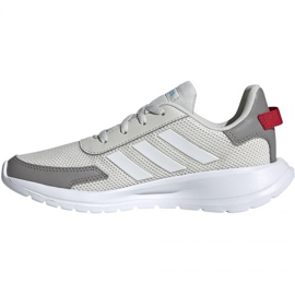 Zapatillas Adidas Tensaur Run K Jr EG4130 rojo gris 2