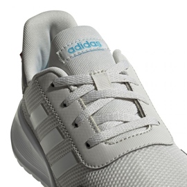 Zapatillas Adidas Tensaur Run K Jr EG4130 rojo gris 4