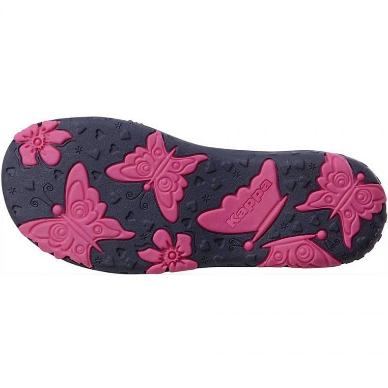 Calzado Kappa Seaqueen K Jr 260767K 6722 azul marino rosado 1