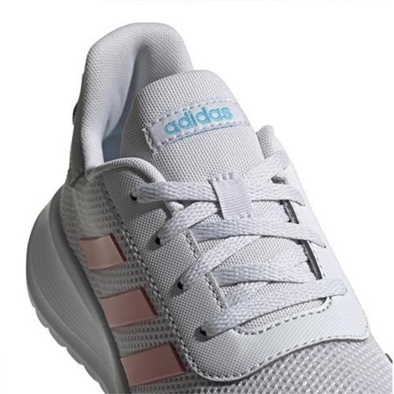 Zapatillas Adidas Tensaur Run Jr EG4132 rosado gris 1